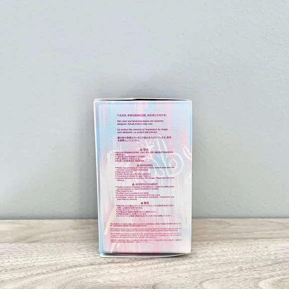 Baby Three Super Mini Bunny Series Plush Pendant - Letter W - Picture 4 of 6